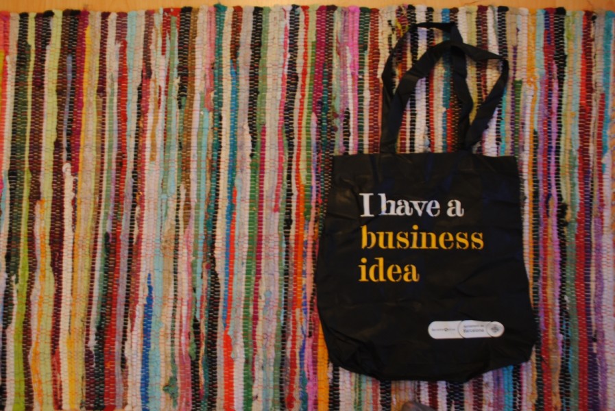 "I have a business idea" Barcelona bag